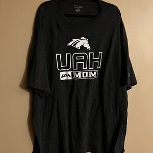 Women Gray University of Alabama -Huntsville “Mom” Tee Size 3X